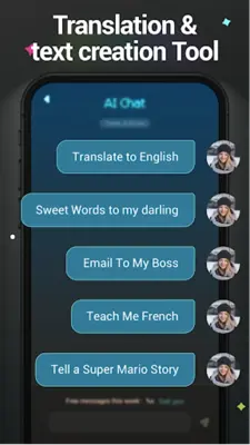 AI ChatBot AI Friend Generator android App screenshot 3